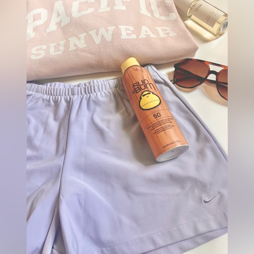 Nike Periwinkle Athletic Shorts